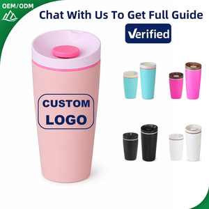 Özel Logolu Kahve Termos Bardakları 350ml 590ml 304 Paslanmaz Çelik Çift Cidarlı Vakumlu Yalıtımlı Seyahat Kupası Araba İçin Sızdırmaz Kapaklı - Product Image 1