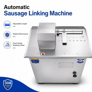 Machine industrielle automatique pour le torsion, la coupe et le nouage de saucisses, avec fonction de liage pour <span class=keywords><strong>chorizo</strong></span> - Product Image 3