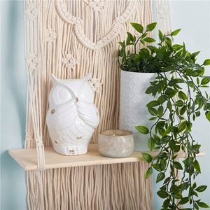 Decoraciones de negocios Macramé mexicano Colgante de pared Decoración grande para sala de estar Seagrasss <span class=keywords><strong>Hamaca</strong></span> de frutas y verduras Multicolor - Product Image 4