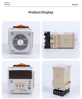 E5C2 E5C4 ODM OEM IP55 Multiple Input Digital Display Thermostat SSR/Relay Output Oven/Industry PID Intelligent Temperature