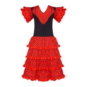 Disfraz de Bailarina de Flamenco Española para Niñas, <span class=keywords><strong>Vestido</strong></span> de Halloween para Niños, Material de Poliéster - Product Image 2