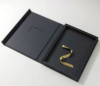 Boîtes rigides de luxe avec fermeture magnétique, emballage personnalisé, boîte cadeau pour foulards, vêtements, parfums, perruques, personnalisez votre design