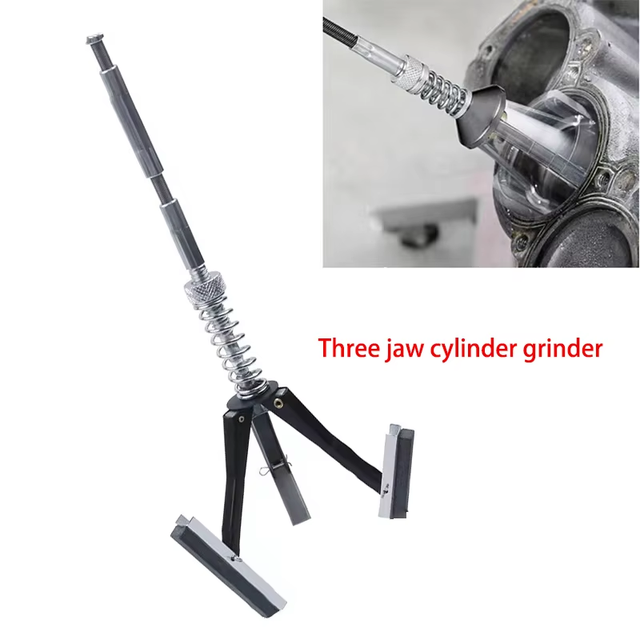 18-178mm Car Engine Honing Tool Adjustable Brake Cylinder Polishing Machine Three-Jaw Cylinder Sanding Machine