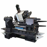 Machine-outil CNC à cinq axes TCK52 pour tournage et fraisage, lit incliné composite, utilisée pour les tours CNC de mécaniciens métallurgiques