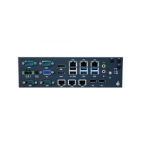 Computadora Industrial Integrada Linkleaps, CPU de Escritorio Core I3/i5/i7 de 12.ª-14.ª Generación, 6 GbE LAN, 4 RS485/RS232, 8 USB, en Stock