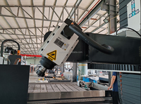 Routeur CNC 5 axes ATC haute performance pour la sculpture 3D du bois et du mousse, machine de fraisage avec onduleur Delta 6 kW et refroidissement par air Syntec