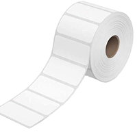 Rouleaux d'étiquettes en papier d'adresse thermique 150mm x 100mm personnalisés autocollant adhésif étanche pour envoi et expédition pour imprimante 4x6