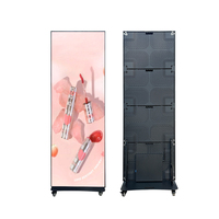 Écran d'affichage numérique LED portable et pliable P2.5 pour affiches, usage intérieur, luminosité 600 CD, garantie 3 ans, vente en gros OEM ODM