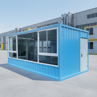 Maison conteneur de luxe préfabriquée sur mesure de style moderne, 2, 3 ou 4 chambres, mobile, pliable, en acier, étanche