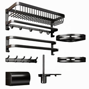 Nuovo Set di parti e accessori per bagno con montaggio a parete Set di accessori per bagno Set di accessori da bagno - Product Image 1