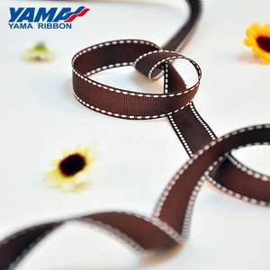 Yama Nhà Máy Bán Buôn Cổ Phiếu Đôi Mặt Rắn Màu Khâu Ribbon 100 Yards Mỗi Cuộn - Product Image 4