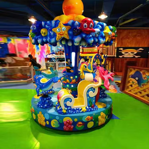 Usine directement en gros Mini carrousel Carrousel musical de Noël Merry-Go Carrousel - Product Image 2