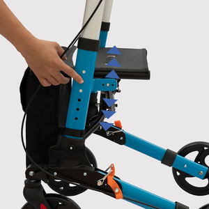 Deambulatore Pieghevole e Rollator per Anziani, Disabili e Riabilitazione Pazienti - Attrezzatura per la Deambulazione all'Ingrosso - Product Image 6