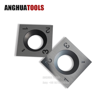 Lames en carbure de tungstène pour le travail du bois, inserts carrés indexables pour dégauchisseuse quatre faces 14*14*2.0-30