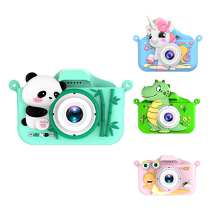 กล้องดิจิตอลเด็กเล่น จอสีขนาดเล็ก 2.0 นิ้ว HD กล้องคู่ถ่ายเซลฟี่ ถ่ายวิดีโอ เล่นเกมส์ ของเล่นเด็ก กล้อง CMOS สำหรับเด็กเล็ก ของขวัญ - Product Image 4