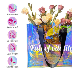 <span class=keywords><strong>Sac</strong></span> <span class=keywords><strong>de</strong></span> <span class=keywords><strong>plage</strong></span> <span class=keywords><strong>en</strong></span> PVC holographique avec logo personnalisable, poignée <span class=keywords><strong>en</strong></span> PVC holographique, <span class=keywords><strong>sac</strong></span> <span class=keywords><strong>de</strong></span> <span class=keywords><strong>plage</strong></span> <span class=keywords><strong>en</strong></span> TPU <span class=keywords><strong>plastique</strong></span> laser, <span class=keywords><strong>sac</strong></span> <span class=keywords><strong>de</strong></span> <span class=keywords><strong>plage</strong></span> irisé - Product Image 2