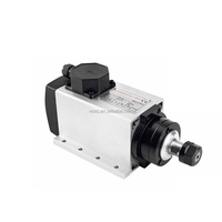Viextro mesin poros CNC, alat poros mesin Motor kecepatan tinggi 2.2KW 80mm 24000rpm untuk Cnc