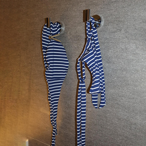 Bikini sexy bleu et <span class=keywords><strong>blanc</strong></span> rayé <span class=keywords><strong>push</strong></span>-<span class=keywords><strong>up</strong></span> froncé taille haute imprimé floral pour femme, <span class=keywords><strong>maillot</strong></span> <span class=keywords><strong>de</strong></span> <span class=keywords><strong>bain</strong></span> d'été 2026 - Product Image 5