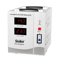 Stabilisateur de tension automatique monophasé haute puissance SVR-105-3000VA