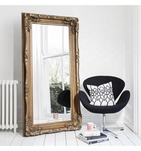 Moule décoratif de mariage avec cadre en bois, effet <span class=keywords><strong>miroir</strong></span> <span class=keywords><strong>doré</strong></span> antique, moulage vintage - Product Image 3