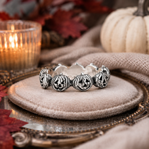 Anello Creativo Vintage a Forma di Zucca Cartoonesca - Product Image 6