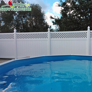 6'h x 8'w làm vườn hàng rào ý tưởng/vinyl hàng rào tấm/vinyl hàng rào lưới - Product Image 1