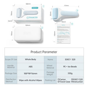 Rodillo Facial <span class=keywords><strong>con</strong></span> Estuche <span class=keywords><strong>de</strong></span> Viaje Soicy S20, Rodillo Facial Refrescante, Anti-Hinchazón, Anti-Azulamiento, Alivia el <span class=keywords><strong>Dolor</strong></span>, Reduce el Malestar - Product Image 6
