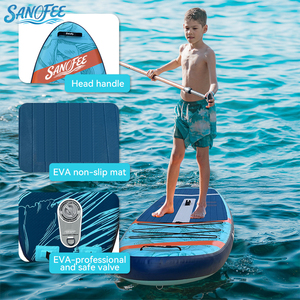 <span class=keywords><strong>Planche</strong></span> de paddle gonflable 11'6" Orchid Blooming 350cm Série Zen Artistique ISUP pour le Touring et l'Aventure Professionnels - Product Image 4