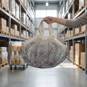 Wholesale Mesh Storage Pouches Custom Printed Reusable <b>Net</b> <b>Bags</b> for Retail Packaging - Product Image 1