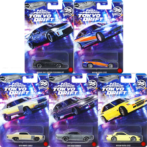 Hot Wheels <span class=keywords><strong>SILVER</strong></span>-LABEL PREMIUM HNR88-M, Coche de Juguete de Aleación a Escala 1/64, Caja Sellada de Fábrica - Producto Original - Venta al por Mayor en Cajas Completas - Product Image 1