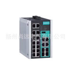 Moxa EDS-208A-SS-SC 8-Port Industrial <b>Switch</b> 6 Ethernet 2 Optical SC Ports 10 100 1000Mbps <b>Network</b> <b>Switch</b> - Product Image 1