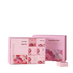 Lilin Dalam Ruangan Campuran Lilin Kedelai Buatan Tangan Kotak Hadiah Mewah Suvenir Pernikahan Dalam Ruangan Grosir Pewangi - Product Image 5