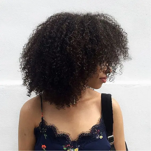 Geleisi שיער אמיתי 100% בתולה שיער טבעי טבעי האפרו קינקי מלא תחרת פאה לנשים שחורות, שיער טבעי אפריקאי אפרו פאות