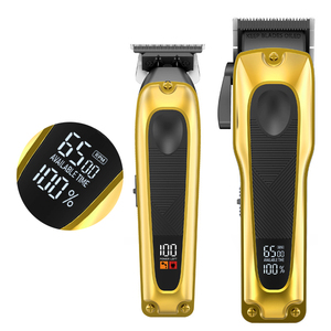 Kit de tondeuse à cheveux USB haute performance 2-en-1 avec brosses et peignes de réglage, batterie longue durée, pour barbier - Product Image 1