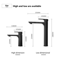 Robinets de lavabo chromés de vente chaude santé lavabo personnalisé dosé pour chambres avec Logos de santé personnalisés