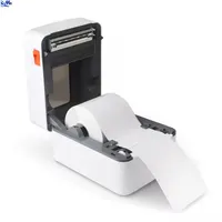 Printer Barcode Resi Portabel WiFi Termal Langsung 4 Inci 104mm