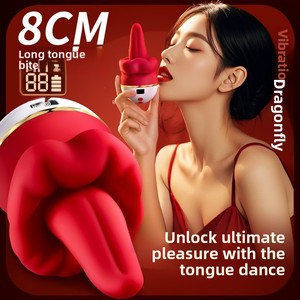 Stimulation puissante du clitoris par léchage <span class=keywords><strong>de</strong></span> langue, péristaltisme et choc corporel pour l'orgasme féminin du point G - Product Image 1
