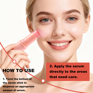 Profesional Retinol <span class=keywords><strong>Facial</strong></span> <span class=keywords><strong>Serum</strong></span> Stick Bálsamo de suero antienvejecimiento dirigido, para arrugas y líneas finas, servicio OEM/ODM Certificado GMP - Product Image 6