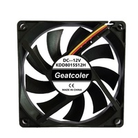 Ventilateur de refroidissement axial DC haute vitesse de taille mini 70 mm de Geatcoler Factory Wholesale, 70x70x15 mm, ventilateur de refroidissement électrique 12V DC