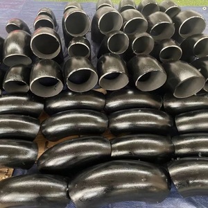 Thép Carbon <span class=keywords><strong>A234</strong></span> <span class=keywords><strong>wpb</strong></span> khuỷu tay liền mạch ASME b16.9 1-1/2 "DN40 sch40 STD 45 ° Hàn phù hợp - Product Image 4