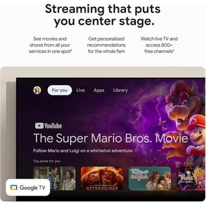 Google TV Streamer 4K Phát trực tuyến nhanh chóng Smart TV với điều khiển từ xa tìm kiếm bằng giọng nói để xem phim, chương trình truyền hình trực tiếp - Product Image 6