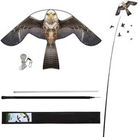 Nuevo y Económico Comba de Aves de Simulación Tipo Águila para Ahuyentar Aves, Comba de Safari y Comba Agrícola