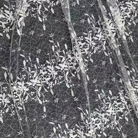 Petite dentelle brodée de fleurs, tissu en maille transparente pour robe française, accessoire de mariée, décoration textile de maison