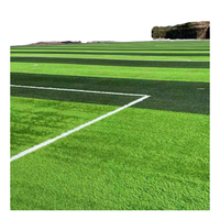 Bestseller 50mm Langlebiger Synthetischer PE-Grasteppich Elastischer Kunstrasen für Hallensport für Fußball Tevbs-Jin von Skyjade