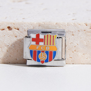 Italian Modular Stainless Steel Charm Bracelet With DIY Lettering Heart Pattern Women's Jewelry Gift Accessory - Product Image 5