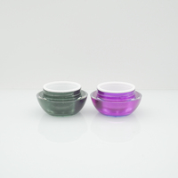 Luxe 30g 50g Nouveau Design Récipient Vide Cosmétique En Plastique Pots Cosmétiques Crème Pot Avec Couvercle