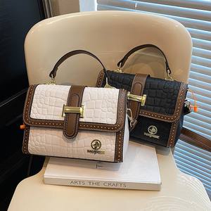 Accès rapide en cuir Pu couleur combinaison dames sac à bandoulière mode sac à bandoulière pour femmes avec bracelet détachable - Product Image 6