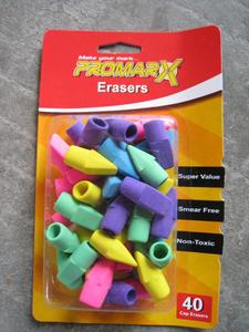 Wedge Cap Eraser pour crayon - Product Image 5