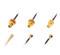 Câble adaptateur coaxial SMA mâle personnalisé vers UFL avec câble d'antenne RG1.13 en cuivre + PVC de 15 cm