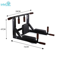 Barre horizontale en acier pour exercices intérieurs, salle de sport à domicile, multifonctionnelle, réglable, autoportante, pour tractions murales